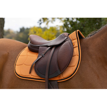 Almofada de sela Equithème Satin Laranja