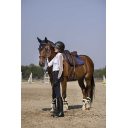 Calça Equithème Safir Marinho / preto Azul