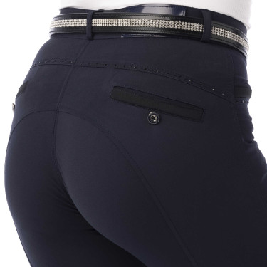 Calça Equithème Safir Marinho / preto Azul