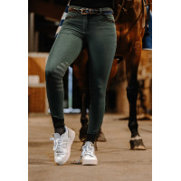 Calça Equithème Safir Verde floresta Calça Equithème Safir Verde floresta