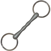 Filete 2 anéis resina Privilege Equitation Cinzento