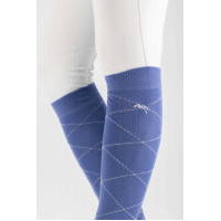 Meias Pénélope Luxe Azul vintage