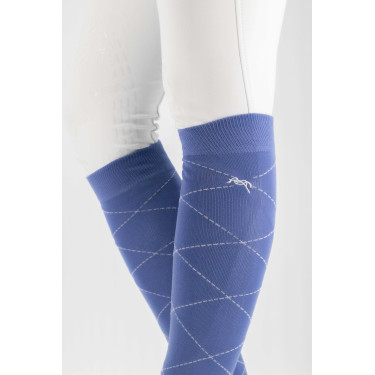 Meias Pénélope Luxe Azul vintage