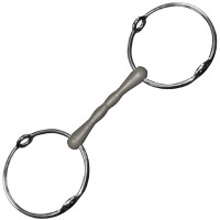 Filete elevador com argolas grandes de resina Privilege Equitation Cinzento Filete elevador com argolas grandes de resina Privilege Equitation Cinzento