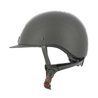 Capacete Equithème Pepit Preto / cromado