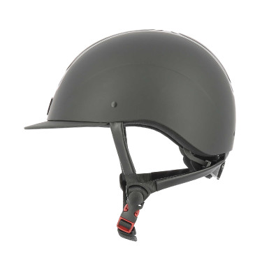 Capacete Equithème Pepit Preto / cromado Capacete Equithème Pepit Preto / cromado