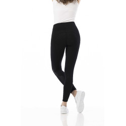 Calça Equithème Brigitte com fundo de silicone Preto