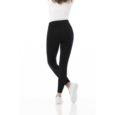 Calça Equithème Brigitte com fundo de silicone Preto