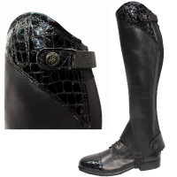 Mini chaps VENEZIA Privilege Equitation Preto Mini chaps VENEZIA Privilege Equitation Preto