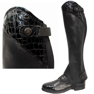 Mini chaps VENEZIA Privilege Equitation Preto