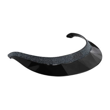 Vizier voor helm Naca GlowUp Preto brilhante / cinza Cinzento