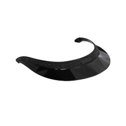 Vizier voor helm Naca GlowUp Preto brilhante / preto