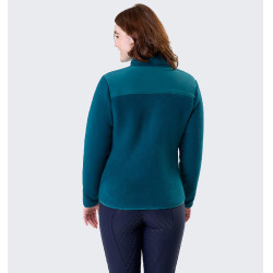 Casaco polar Horseware Pace feminino Dinastia verde