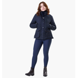 Calças de equitação Horseware Flexfit inverno full grip mulher Marinho Azul-marinho