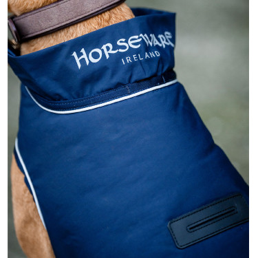 Impermeável para cão Horseware Signature 100g Marinho Azul-marinho Impermeável para cão Horseware Signature 100g Marinho Azul-marinho