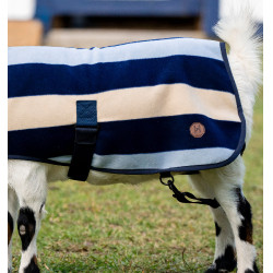 Manta polar Horseware Newmarket para cabra Marine witney Azul-marinho