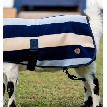 Manta polar Horseware Newmarket para cabra Marine witney Azul-marinho