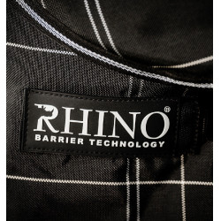 Cobertor Horseware Rhino Turnout Bundle liner 0g e 200g Xadrez preto / preto e branco