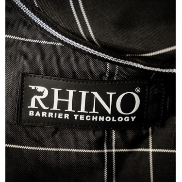 Cobertor Horseware Rhino Turnout Bundle liner 0g e 200g Xadrez preto / preto e branco Motivos