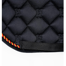 Manta de sela Close Contact Horseware Newmarket Ouro branco Manta de sela Close Contact Horseware Newmarket Ouro branco