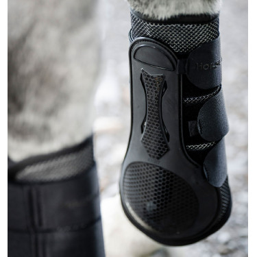 Guêtres de Dressage Horseware® Pro Bamboo Preto / preto