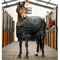 Cobertor de estábulo Easy-Layer Horseware 100 g Preto / preto / prata