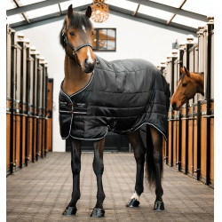 Cobertor de estábulo Easy-Layer Horseware 100 g Preto / preto / prata