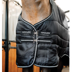 Cobertor de estábulo Easy-Layer Horseware 100 g Preto / preto / prata