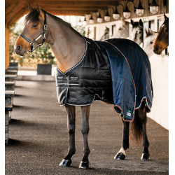 Cobertor de estábulo Easy-Layer Horseware 100 g Preto / preto / prata