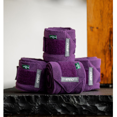 Bandagens de polo Horseware Amigo Bagas-de-inverno Violeta