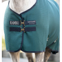 Manta secante Horseware Rambo Techni Waffle Cooler Marinho / tempestade / cinza prateado Azul-marinho