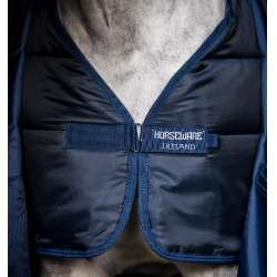 Cobertura de estábulo Horseware Amigo Ripstop Insulator 50g Dinastia verde / marinho / prateado