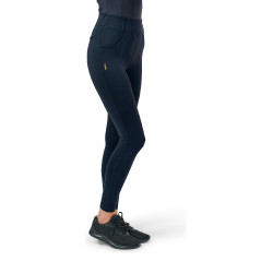 Legging de equitação Equestrian Stockholm Supreme feminino Clássico Royal Azul Legging de equitação Equestrian Stockholm Supreme feminino Clássico Royal Azul