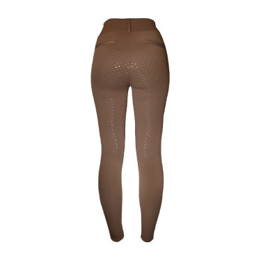Legging de equitação Equestrian Stockholm Supreme feminino Champanhe Bege