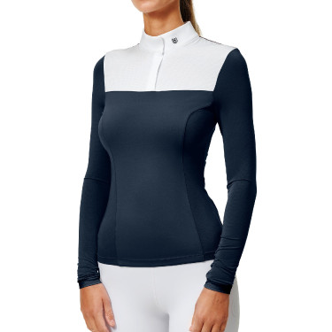 Polo de concurso de manga comprida Equestrian Stockholm refined mulher Marinho Azul-marinho Polo de concurso de manga comprida Equestrian Stockholm refined mulher Marinho Azul-marinho