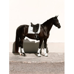 Manta de dressage Equestrian Stockholm Branco cintilante