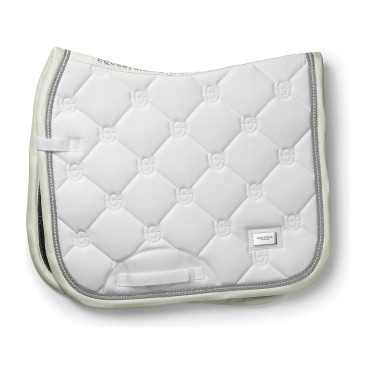 Manta de dressage Equestrian Stockholm Branco cintilante
