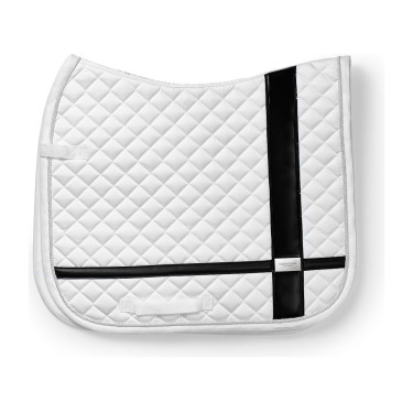 Manta de dressage Equestrian Stockholm com bandas Branco