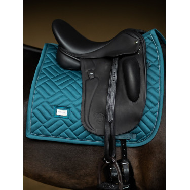 Manta de adestramento Equestrian Stockholm moderna Azul petróleo Manta de adestramento Equestrian Stockholm moderna Azul petróleo