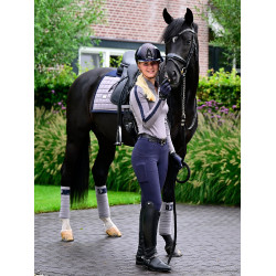 Manta de dressage Equestrian Stockholm Performance Freixo azul esportivo Manta de dressage Equestrian Stockholm Performance Freixo azul esportivo