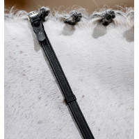 Rendas de salto Horseware com batentes Castanho