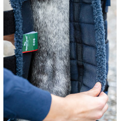 Proteções de trabalho Horseware Marinho / marinho e prateado Proteções de trabalho Horseware Marinho / marinho e prateado