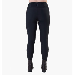 Legging Optifit inverno Horseware com grip nos joelhos para mulher Preto