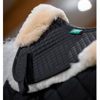 Amortecedor de lã Horseware Preto / natural