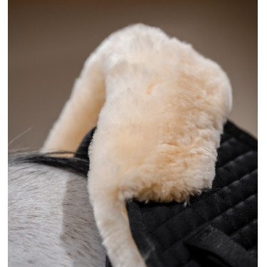 Amortecedor de lã Horseware Preto / natural