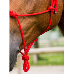 Cabeçada de corda first Vermelho