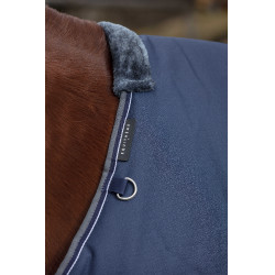 Capa Equithème Tyrex 600 D 150G Marinho / cinza Azul Capa Equithème Tyrex 600 D 150G Marinho / cinza Azul