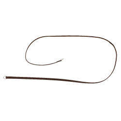 Rendas de gogue em couro Riding World Havana Castanho