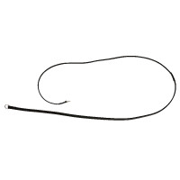 Rendas de gogue em couro Riding World Preto