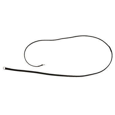 Rendas de gogue em couro Riding World Preto